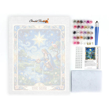 Der Stern – Malen nach Zahlen