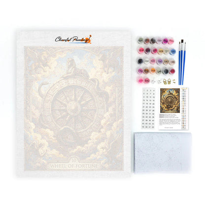 Glücksrad – Malen nach Zahlen