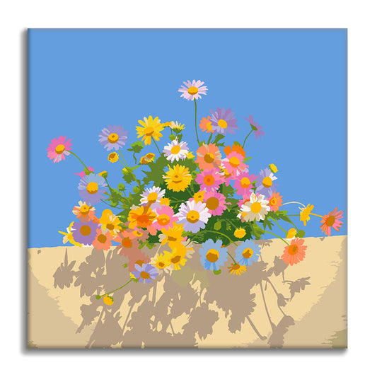 Farbenpracht – Mini-Malen nach Zahlen