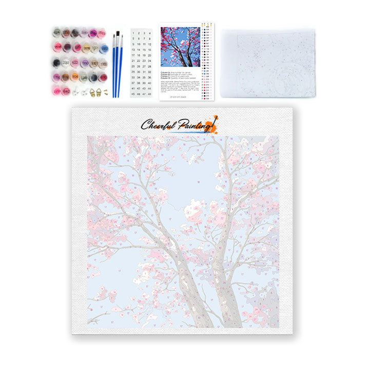 Frühlingserwachen – Mini-Malen nach Zahlen