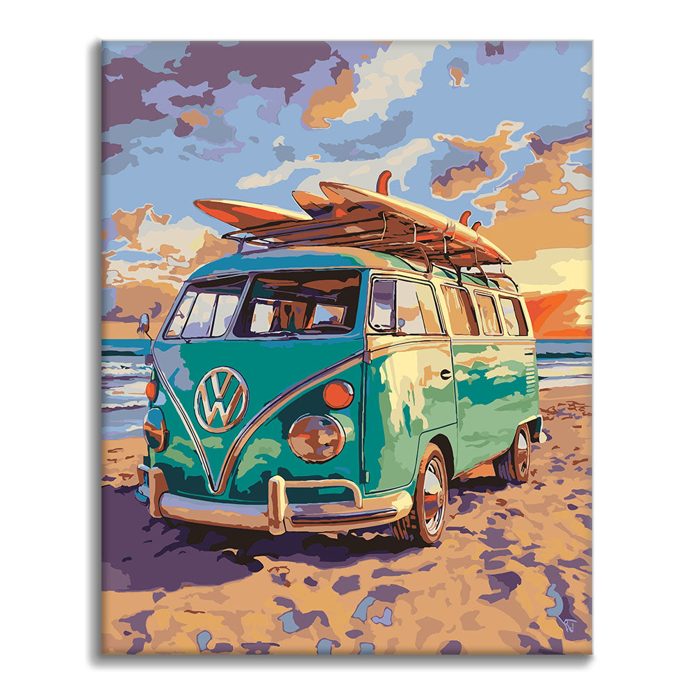 Kombi - Malen nach Zahlen