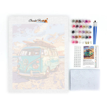 Kombi - Malen nach Zahlen