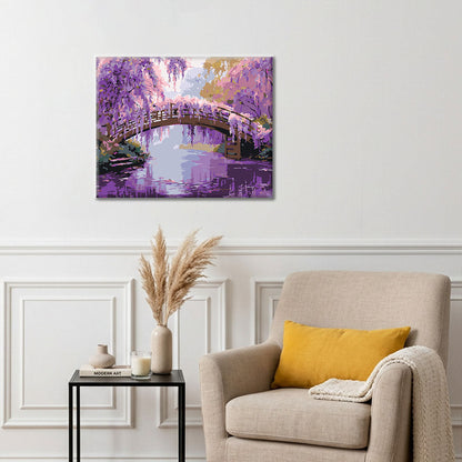 Wisteria Tranquility – Malen nach Zahlen