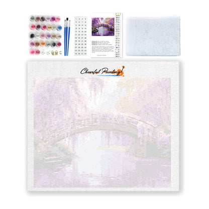 Wisteria Tranquility – Malen nach Zahlen