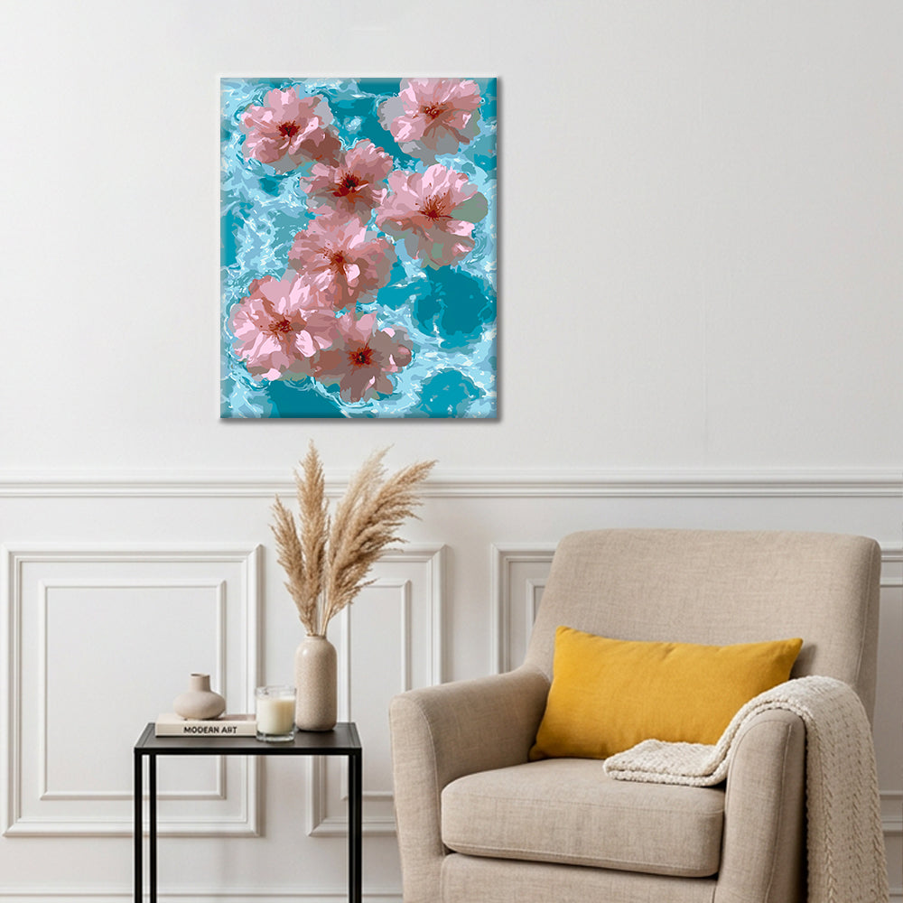 Blossom Current – Malen nach Zahlen