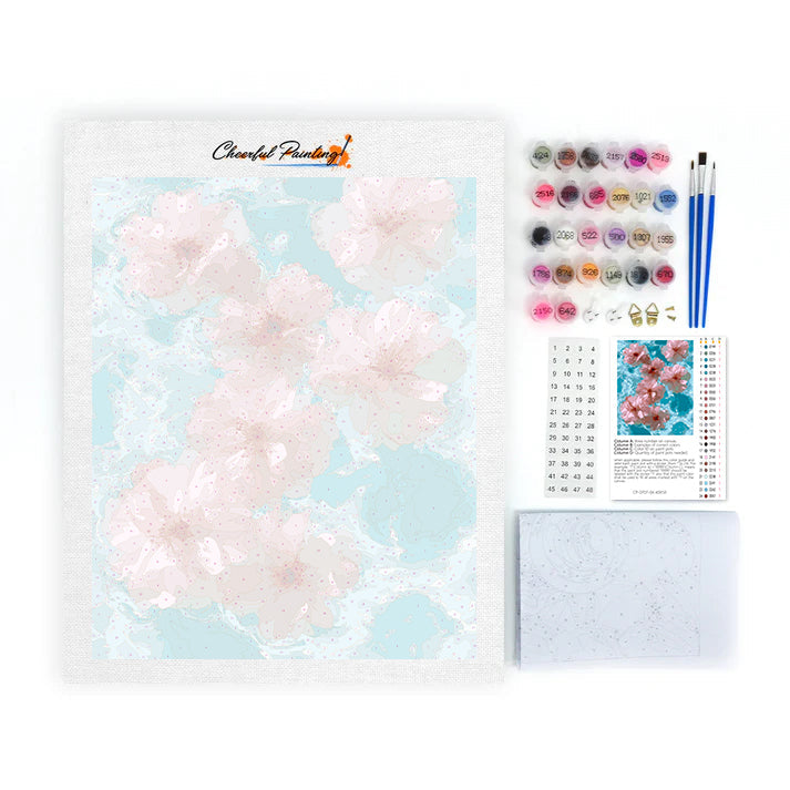 Blossom Current – Malen nach Zahlen