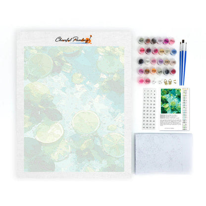 Minted Lime – Malen nach Zahlen