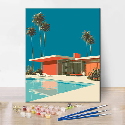 Palm Springs Retreat – Malen nach Zahlen