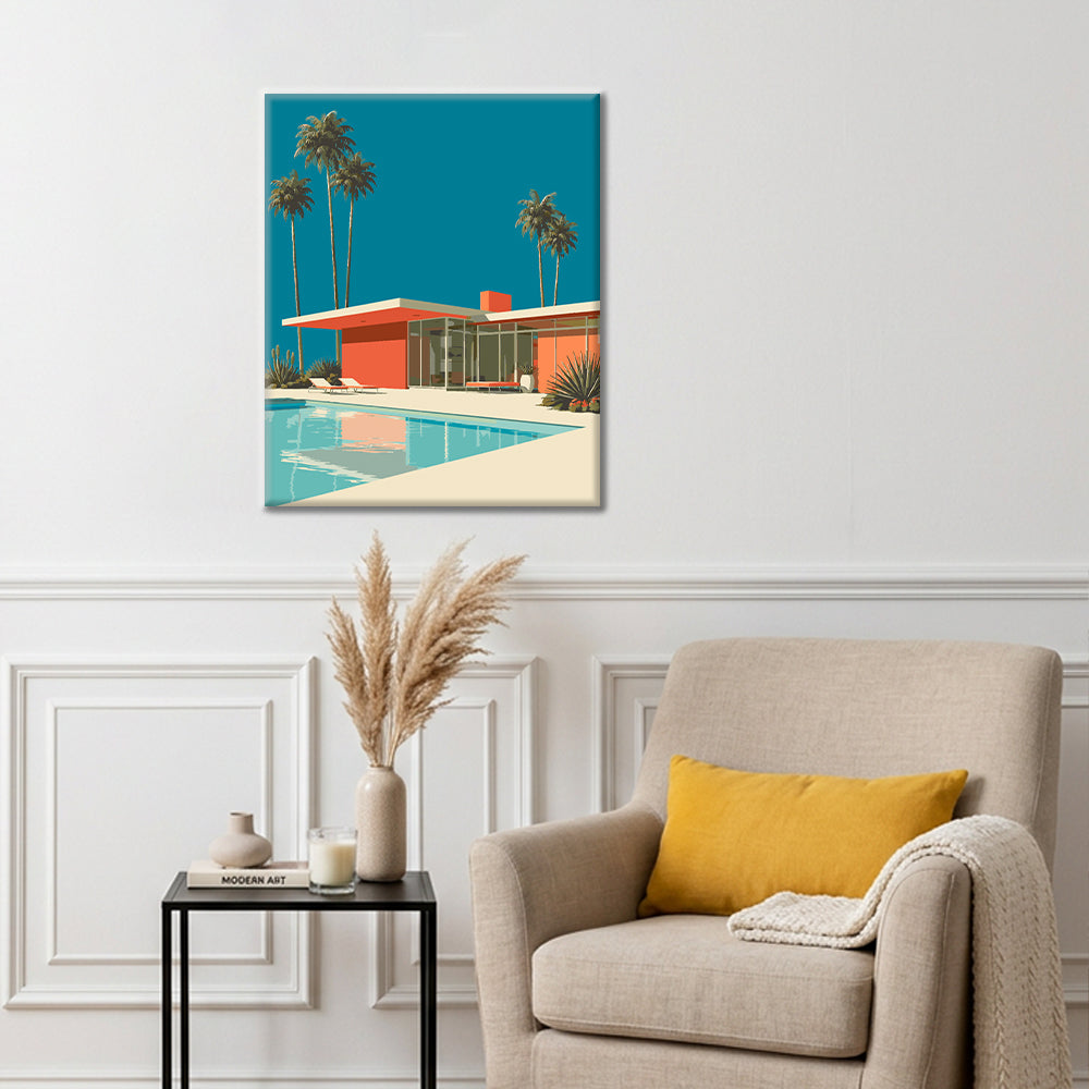 Palm Springs Retreat – Malen nach Zahlen