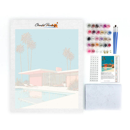 Palm Springs Retreat – Malen nach Zahlen