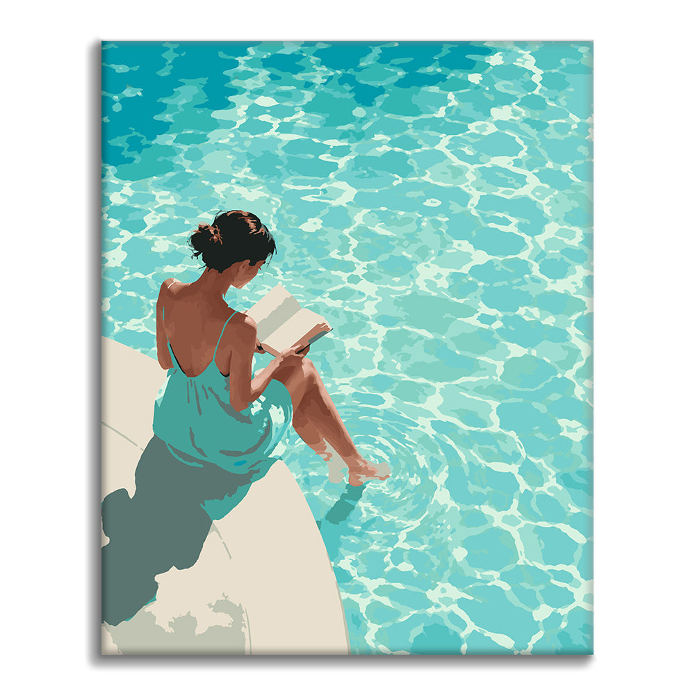 Sommerlektüre – Malen nach Zahlen