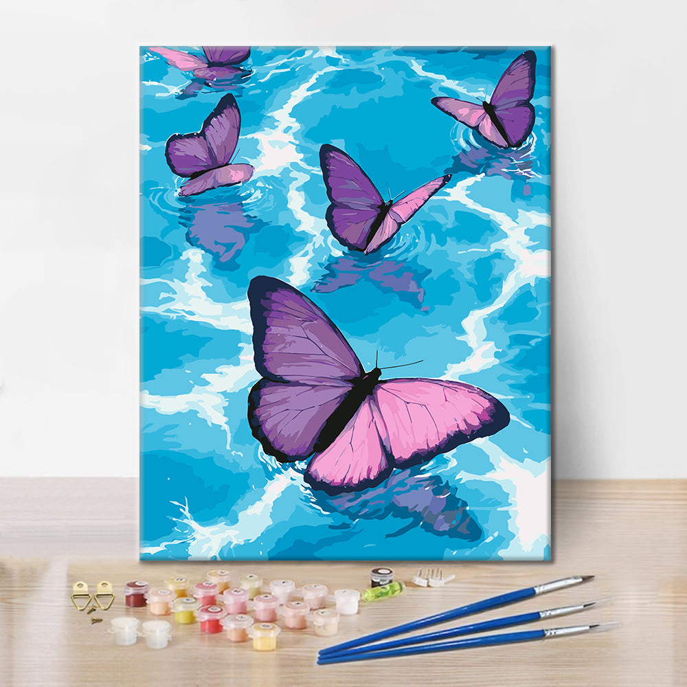 Violet Drift – Malen nach Zahlen