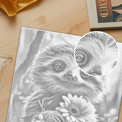 Fröhliches Faultier mit Blumen - Punktmalerei Set
