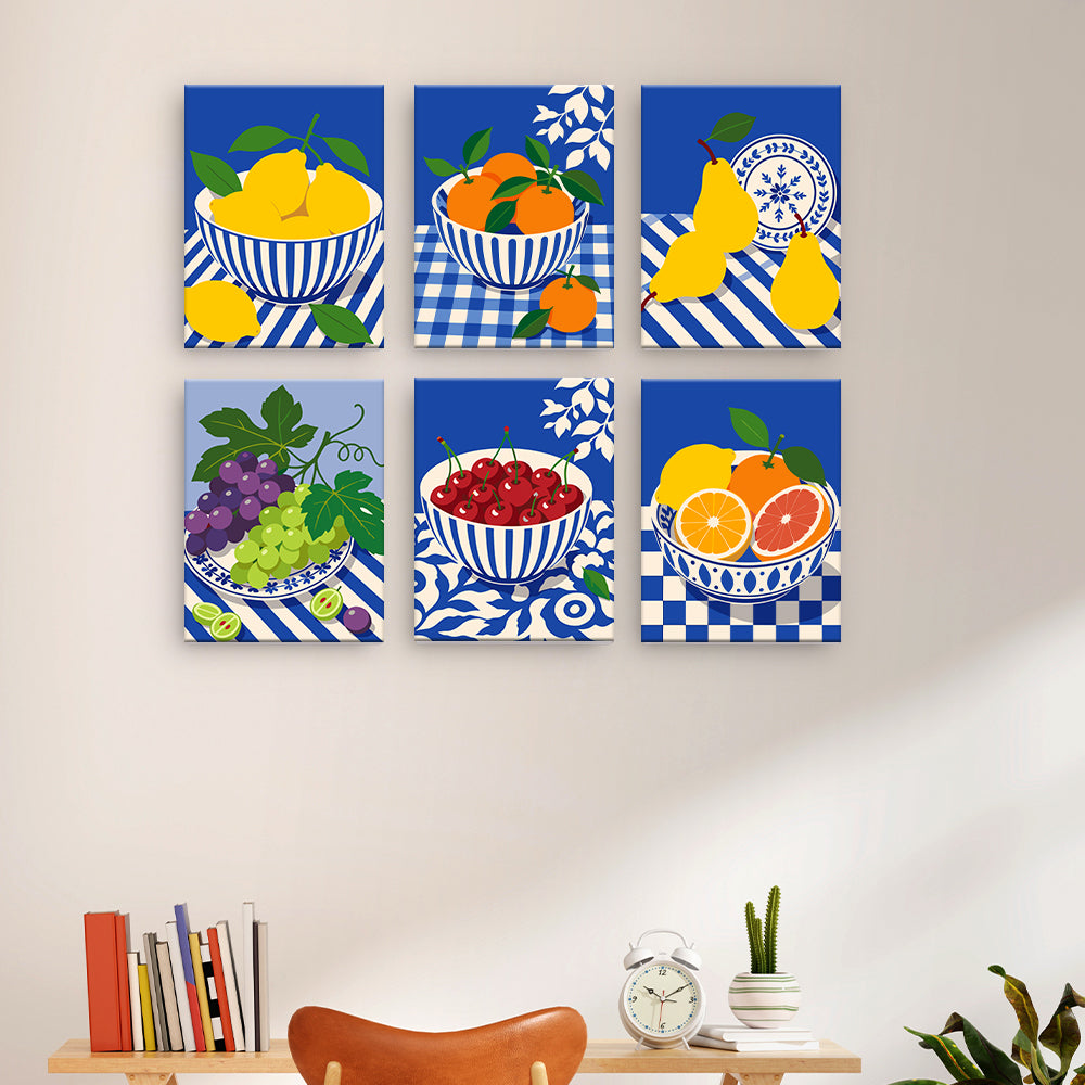 Mediterrane Obstschalen
