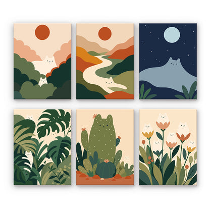 Boho Naturlandschaften