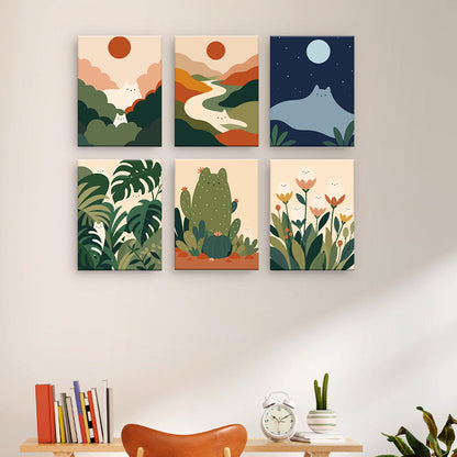 Boho Naturlandschaften