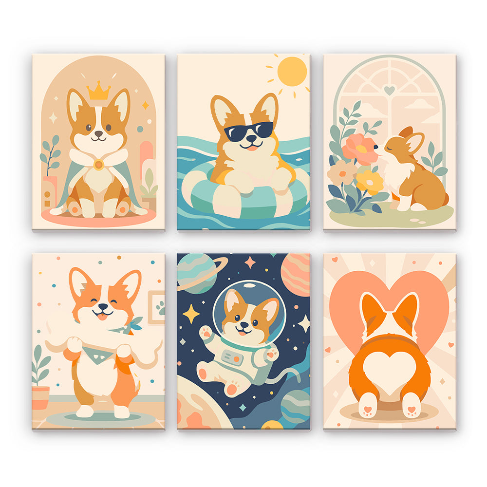 Süsse Corgis