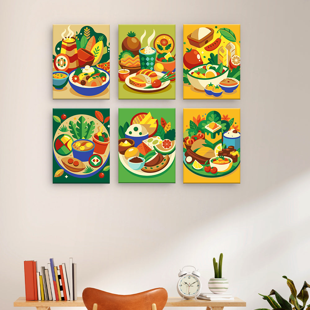 Buntes mexikanisches Essen