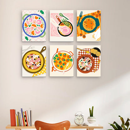 Comfort-Food-Illustrationen