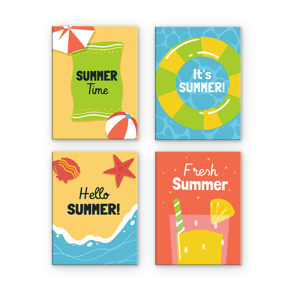 Sommer-Pool-Poster