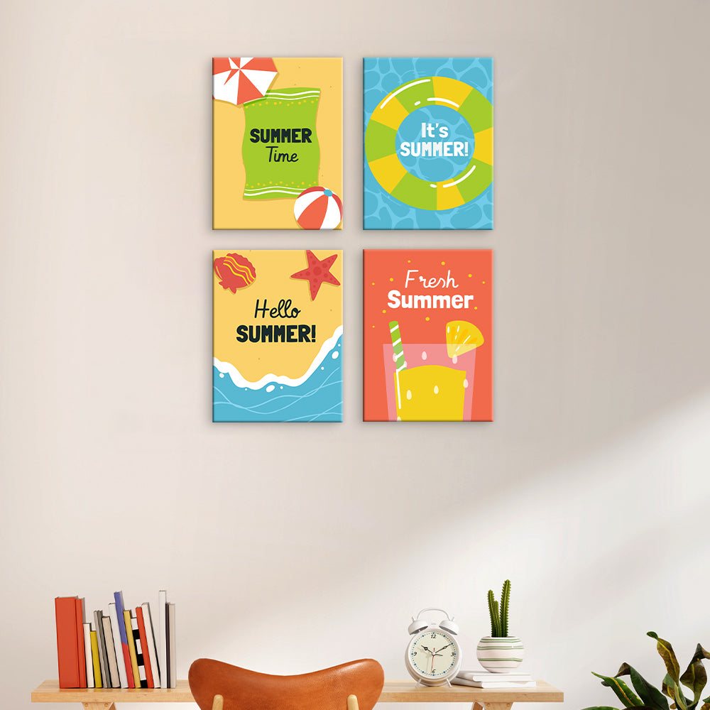 Sommer-Pool-Poster