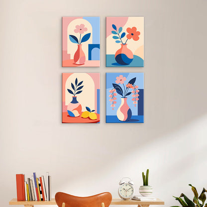 Moderne Blumenvasen