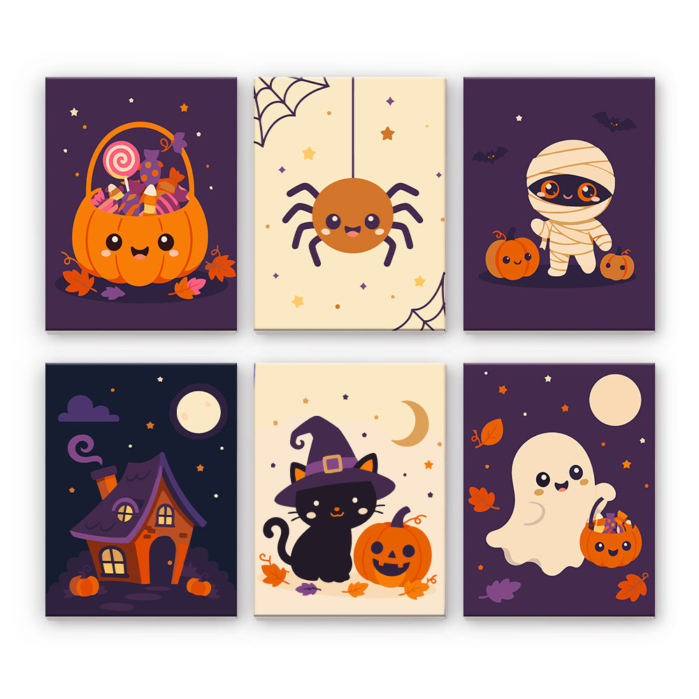 Niedliche Halloween-Motive