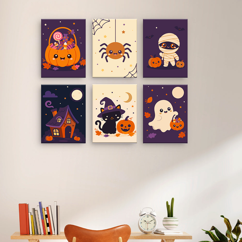 Niedliche Halloween-Motive