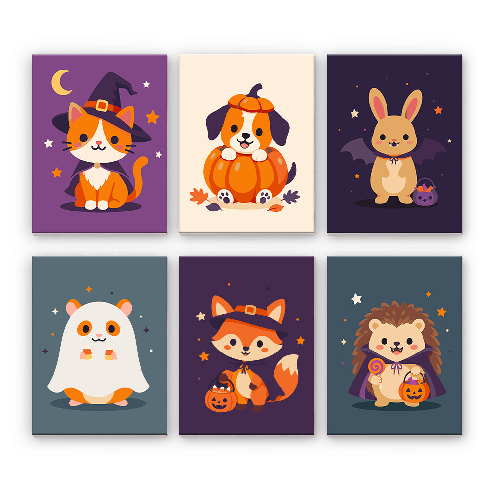 Halloween-Tierfiguren