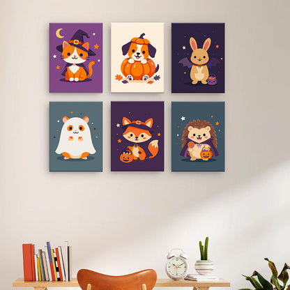 Halloween-Tierfiguren