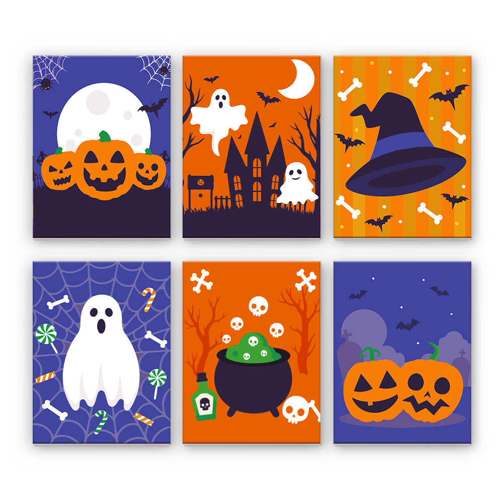 Mutige Halloween-Symbole