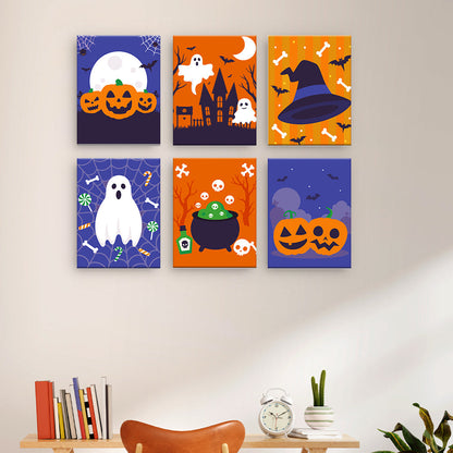 Mutige Halloween-Symbole