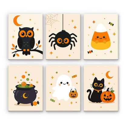 Niedliche Halloween-Symbole