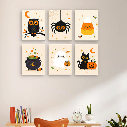 Niedliche Halloween-Symbole