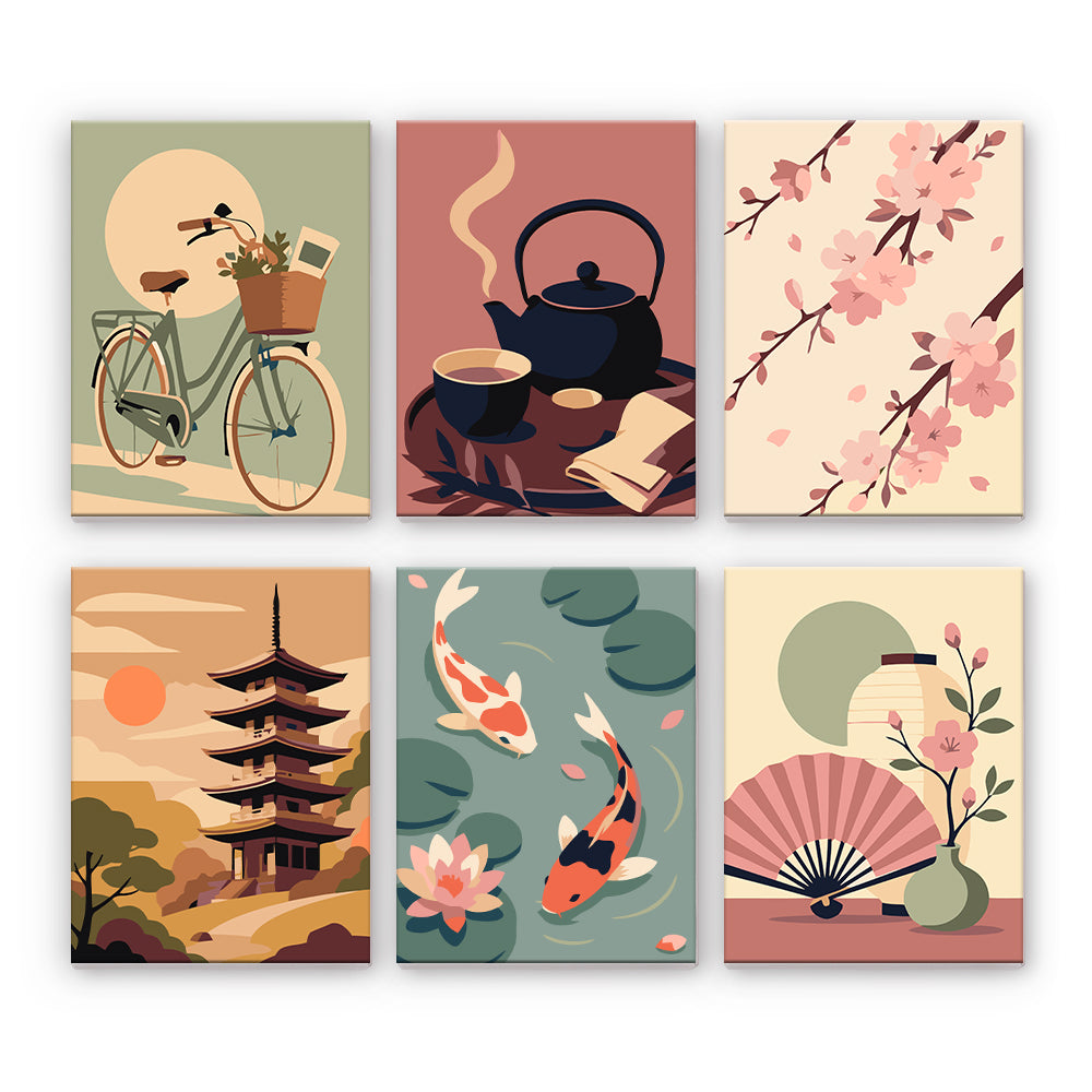 Ruhige japanische Szenen